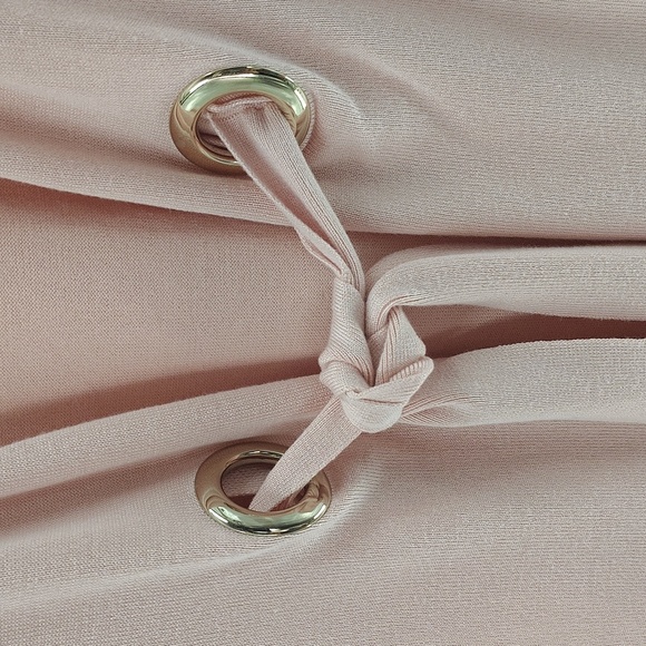 Coco Bleu Pink Long Sleeve Tie Knit Cardigan Size Medium - Picture 4 of 8